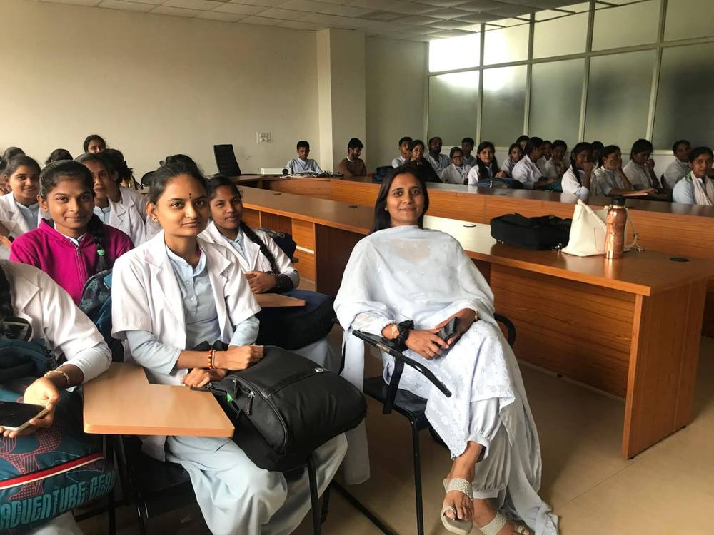Session with medical students
